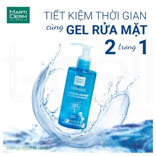 Gel Rửa Mặt Cho Mọi Loại Da - Martiderm Essentials Micellar Cleansing Gel 200ml
