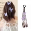 Tóc Giả Tết 6 Bính ĐEN Kèm Charm Cho Bé Gái Biểu Diễn, Tóc Giả Hàn Quốc (Giá 1 Bên) QiQiShop