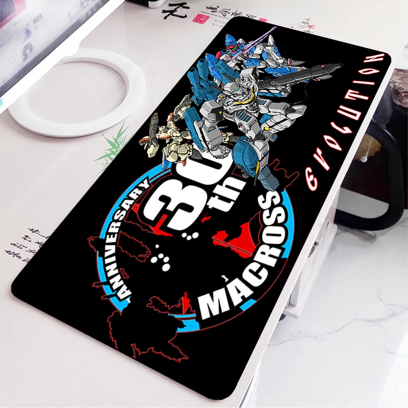 Robotech Chơi Game Chuột Miếng Lót Anime Mousepad Game Thủ Pc Phụ Kiện Bàn Làm Việc Bảo Vệ Bàn Phím Thảm Lớn Mở Rộng Mause Miếng Lót Xxl