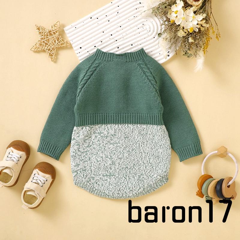 Lpdl-áo sweater Dệt Kim Tay Dài Cài Nút Màu Sắc Tương Phản Thời Trang Mùa Đông Cho