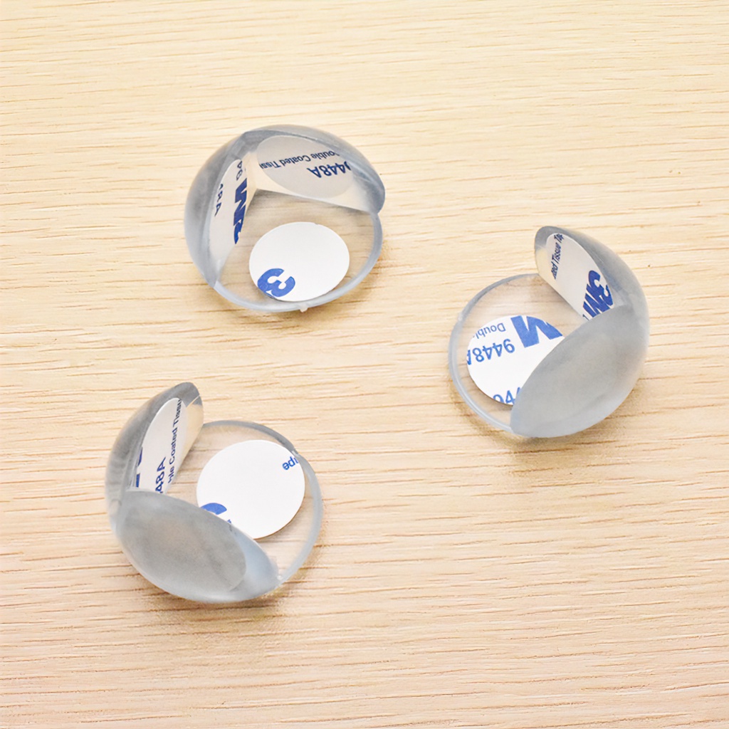 Miếng Bịt Góc Bàn Kính Bằng Silicon An Toàn Cho Bé
