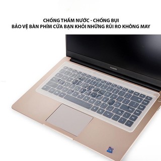 Tấm Lót Bảo Vệ Bàn Phím Máy Tính 13 -14 in & 15 - 17 & 12 & 10 inch Silicon Chống Nước, Chống Bụi Bẩn