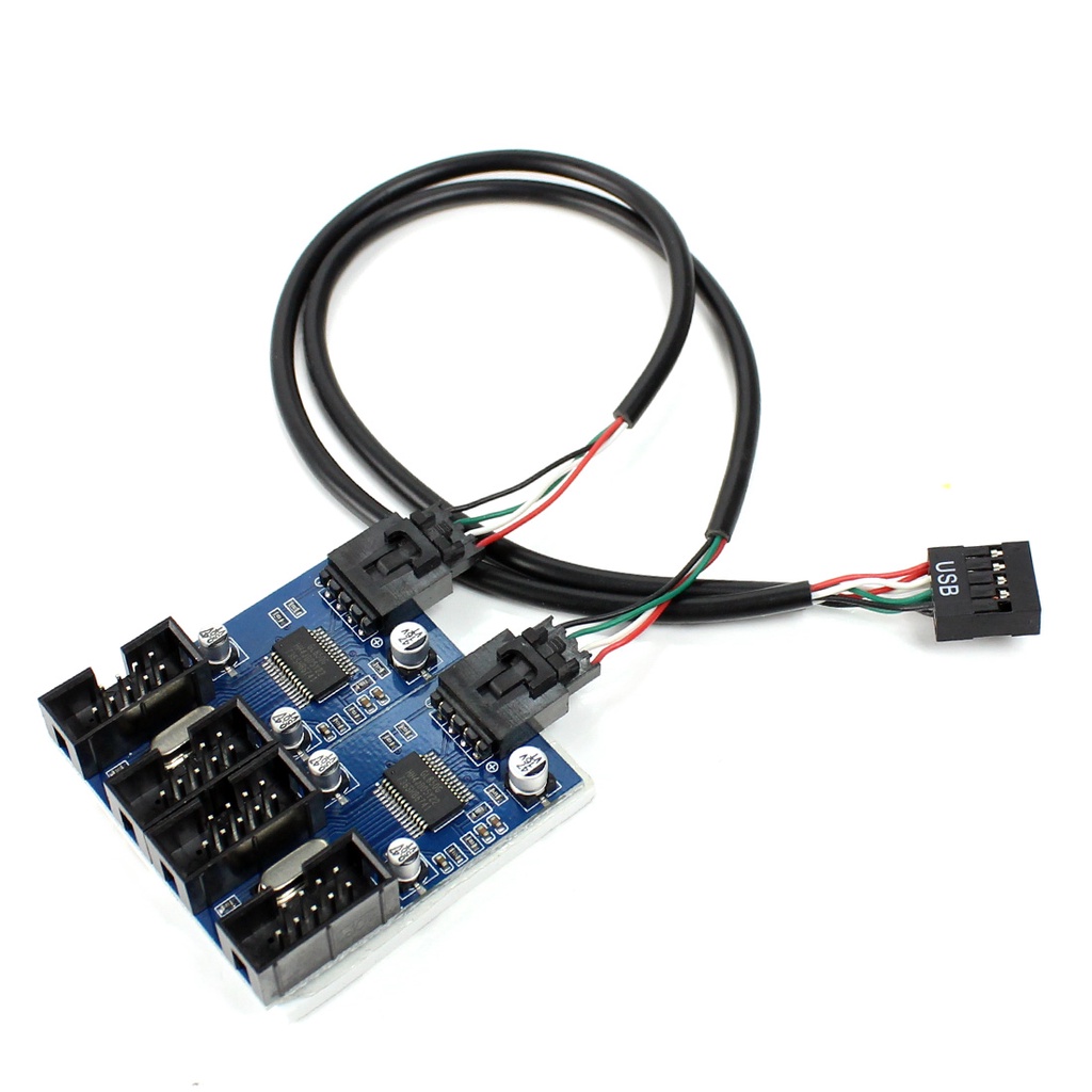 Jmt Dây Cáp Nối Dài 9pin usb 2.0 9pin 1 Sang 2 / 4