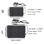 Chăn điện bò sát USB ZENZON, Tấm sưởi ấm thằn lằn chống thấm nước PU, Bộ điều khiển nhiệt độ sưởi ấm Tấm sưởi ấm thú cưng có thể điều chỉnh chống mài mòn Thảm sưởi ấm mùa đông