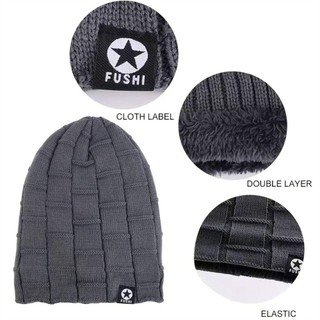 Mũ beanie mùa đông SEREIP, Mũ chui đầu mềm mại sang trọng, Bịt tai dày ấm áp mùa đông Mũ bảo vệ tai Thể thao ngoài trời