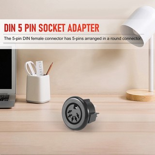 Bộ chuyển đổi đầu nối cáp bàn phím gắn 5 chân DIN dành cho nữ