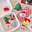YT4 Hoạt Hình Dễ Thương Giáng Sinh Ông Già Noel Nai Sừng Tấm Người Tuyết Sang Trọng Trâm Cài pin Cô Gái Trang Trí Huy Hiệu Túi Và Quần Áo accessorie
