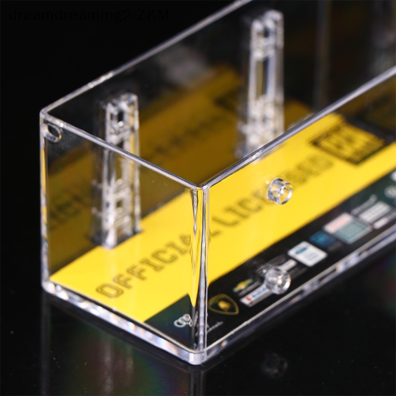 [dreamdreaming] Hộp trưng bày Acrylic Phù hợp cho tủ hộp trong suốt chống bụi kích thước 1: 64 Hộp trưng bày nhân vật hành động 1 / 64 [zkm]