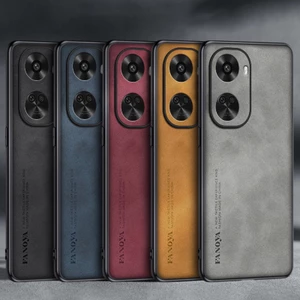 Dành Cho Huawei Nova 12 SE Luxury Business Retro Da Cao Su Mềm TPU Ốp Lưng