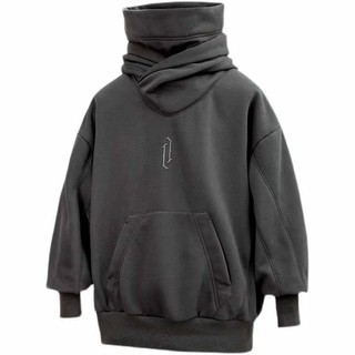 Áo hoodie Ninja Tay Dài Cổ Cao Phong Cách Hiphop Đường Phố Hàn Quốc Cho Nam