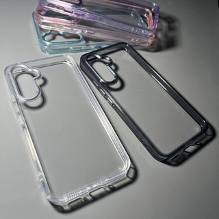Ốp điện thoại chống vàng học tập cho Redmi 12 12C 13C Note 13 11 12 PRO Plus POCO X5 PRO Màu tím trong suốt dày trong suốt Vỏ chống sốc cứng trong suốt