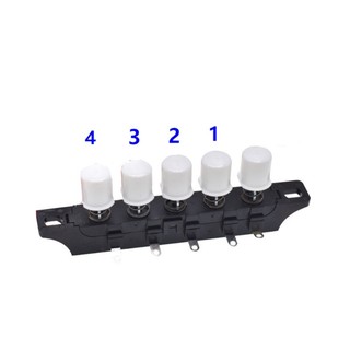 Clii Máy Tính Để Bàn Đa Năng Tầng Quạt Gear Nút 5 Phím Tốc Độ Nút Phím Công Tắc Phụ Kiện Cho Quạt Điện Sửa Chữa Một Phần
