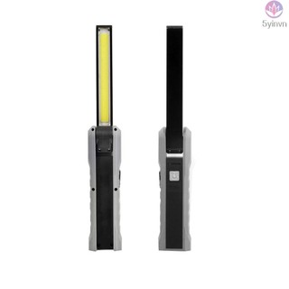 Đèn Pin LED COB USB Hít Nam Châm Linh Hoạt Có Thể Gập Lại 4 Chế Độ Sáng Đa Ứng Dụng