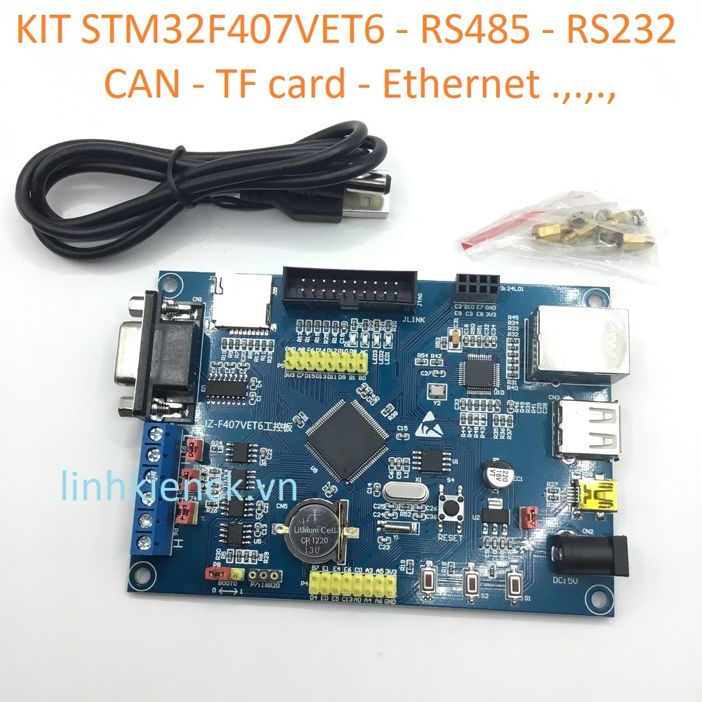 STM32F407VET6 Entwicklungsboard – RS485, Dual CAN Produktbild-Vorschau 2