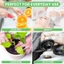 ITRUMPET 100 Chiếc Găng Tay Dùng Một Lần, Găng Tay Vệ Sinh Trong Suốt An Toàn Làm Việc Axit, Hộ Gia Đình Chống Trơn Trượt Thực Phẩm TPE Găng Tay Cao Su Miễn Phí