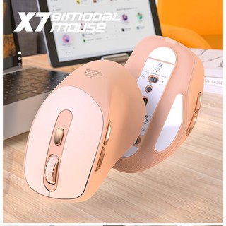 Chuột Máy Tính Không Dây x7 bluetooth Hai Chế Độ Im Lặng Dùng Cho Văn Phòng [Lff1026]
