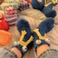 Vớ Nhung San Hô Dày Giữ Ấm Họa Tiết Hoạt Hình 3d Vui Nhộn Cho Bé Gái