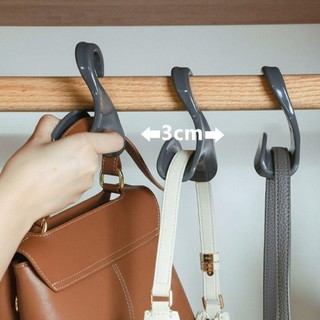 Asdfger Treo Giá Để Đồ, Tủ Quần Áo Nhựa Thanh Ví Túi Xách Móc Treo, Đa Năng Chống Trộm Tủ Quần Áo Túi Móc Tủ Quần Áo
