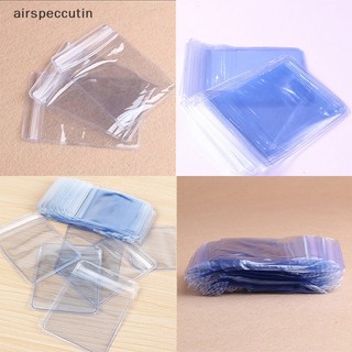 Set 100 Túi Nhựa pvc Trong Suốt Đựng Tiền Xu