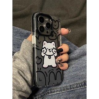 Hoạt Hình Ốp Điện Thoại Mềm Trong Suốt Chống Sốc Cho iphone 15 11 12 xs xr 12 12pro 13pro 11promax 14plus 15promax 15 14pro