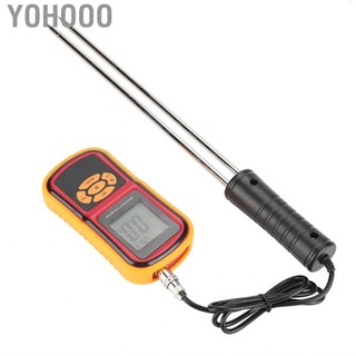 Yohooo Máy đo độ ẩm Máy đo nhiệt độ hạt LCD kỹ thuật số cầm tay GM640 dành cho