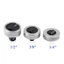 NOTE1 1 Cái Cờ Lê Ổ Cắm Ratchet, Tay Cầm Ratchet Toàn Bộ Bằng Thép, Bền Có Thể Đảo Ngược Mini 2 Chiều 1 / 4 “3 / 8" 1 / 2 "Drive
