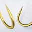 ESSENCEH 12 Cái / gói Móc câu lật tự động, Móc câu cá vàng thép gai sắc bén chống trượt, Dụng cụ câu cá bằng thép Carbon cao