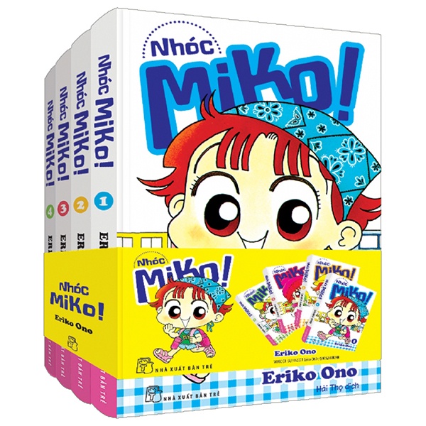 Sách Bộ Manga - Nhóc Miko!: Tập 1 - 4 (Bộ 4 Tập)