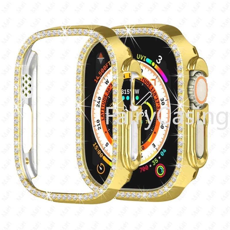 Ốp Bảo Vệ Bằng PC Cứng Chống Va Đập Cho Apple Watch Ultra 2 49MM Series 9 41MM 45MM 40MM 44MM iWatch 4 5 6 SE 7 8 9 41MM 45MM