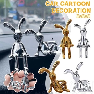Phụ Kiện Treo Trang Trí Xe Hơi / Văn Phòng Hình Thỏ Mạ Điện Đa Phong Cách Hoạt Hình Sáng Tạo DIY