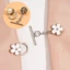 Trâm cài trang trí cổ điển SMILE, Ghim quần áo cố định có thể tháo rời không cần đinh Cài áo chống ánh sáng, Thời trang chống ánh sáng Hiện vật Chân nút Kẹp cổ áo Pin cố định Quần áo