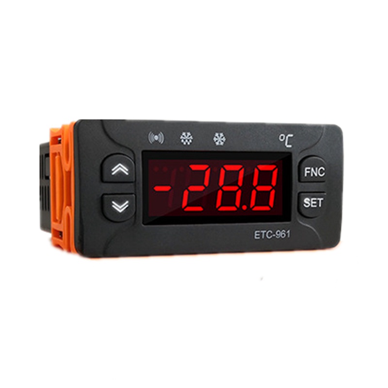 Etc-961 Bộ Điều Khiển Nhiệt Độ Nhiệt Độ Điều Khiển Độ Ẩm Nhiệt Kế Máy Đo Độ Ẩm Báo Động Lạnh 220V Cảm Biến NTC