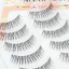 Nữ Wispy Lông Mi Giả Trang Điểm Mềm Mô Phỏng Lông Mi Cho Làm Đẹp Mắt Cosplay DIY Trang Điểm