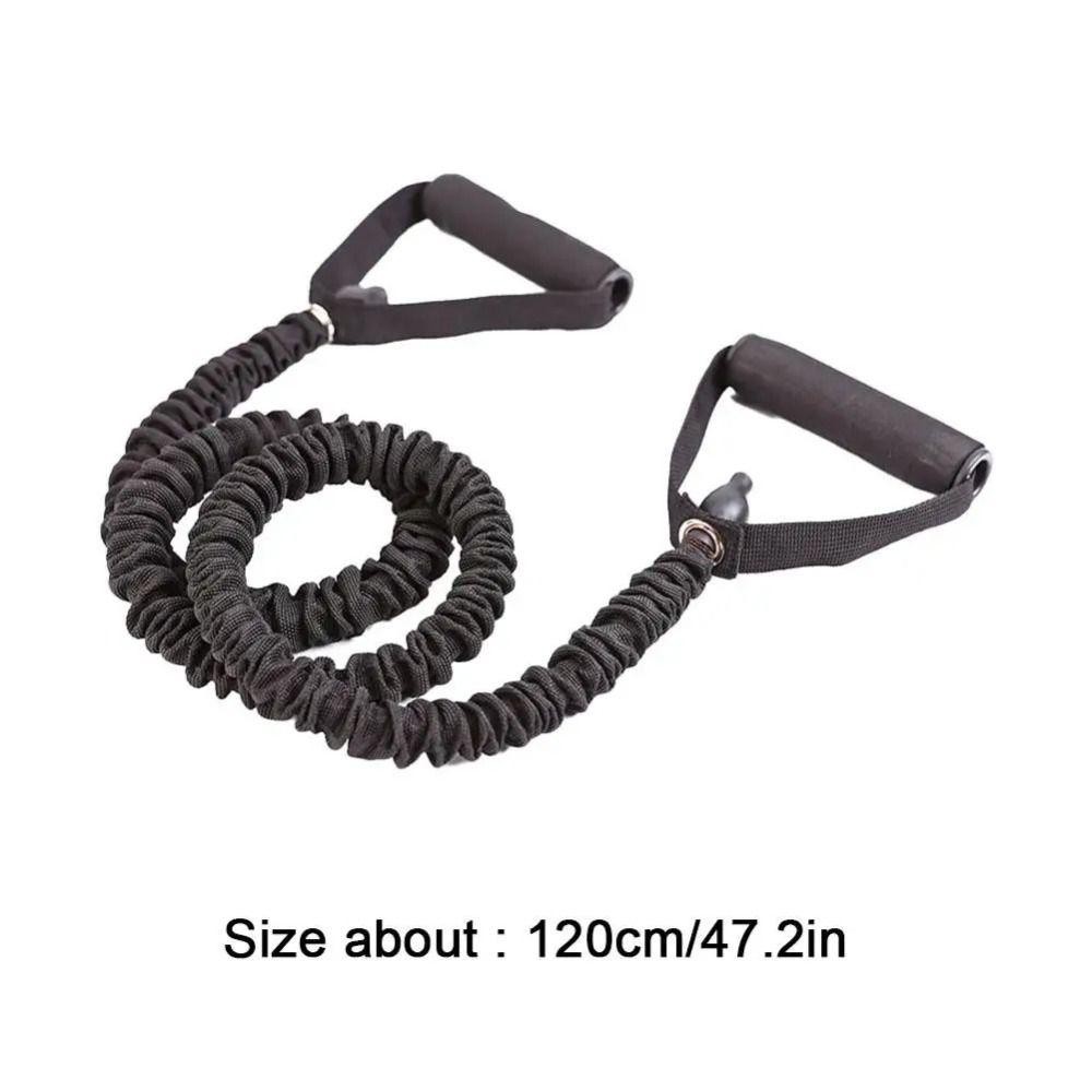 Dây kéo Yoga đàn hồi DARON, Dây kéo vải có ống Dây kháng lực tập thể dục, Dây đeo căng TPE có tay cầm Dây tập thể dục di động Dây căng Tập thể dục tại nhà
