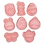 Cc 8 Chiếc Hoạt Hình Thỏ Gà Con Bánh Quy Shapers Cho Gia Đình Nướng Bánh Quy Khuôn Nhựa Tiệc Cưới Món Tráng Miệng Máy Nướng Dụng Cụ