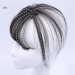 Julyhot Tổng Hợp Topper Tóc Giả Nổ Kẹp-In Nổ Mở Rộng Tự Nhiên Giả Viền Vô Hình Áo Khoác Tóc Cho Nữ Massivedeals