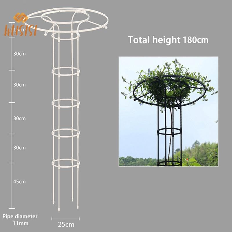 [Wusisi] Giá đỡ leo cho cây, hỗ trợ DIY, chậu hoa, tháp dù, mới