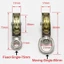 Ròng rọc di chuyển JUIC 1 chiếc, Ròng rọc sứ hợp kim kẽm 43 / 58 / 86mm, Bánh xe đơn / đôi Kim loại Mini Giải quyết nâng