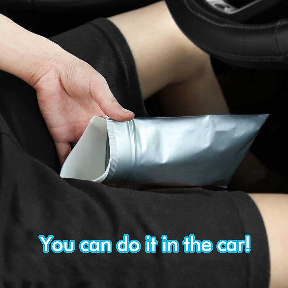 12 Chiếc Ngoài Trời Khẩn Cấp Túi Nước Tiểu Xe Ô Tô Mini Vệ Sinh 700ml Túi Nước Tiểu Dùng Một Lần Túi Dành Cho Unisex TravelTraffic Vomid Túi