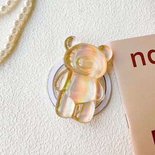 Giá Đỡ Điện Thoại Dạng Nhẫn Đeo Ngón Tay Hình Gấu Dễ Thương