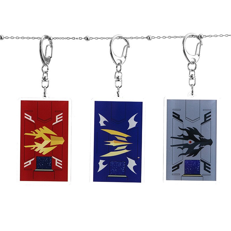 Móc khoá Anime Masked Rider Cartoon Acrylic Kamen Rider Key Chain Men ...