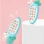 Điện thoại thỏ cà rốt cho bé, có nhạc và đèn ( kèm dây đeo + 3 pin AAA) ĐỒ CHƠI CHO BÉ