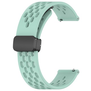 Khóa gấp 20mm 22mm Khóa từ tính Dây đeo silicon cho Huawei Watch GT6 GT5 GT4 GT3 SE GT2 GT2e Watch4 Watch3 Pro 42mm 46mm / Honor GS Pro