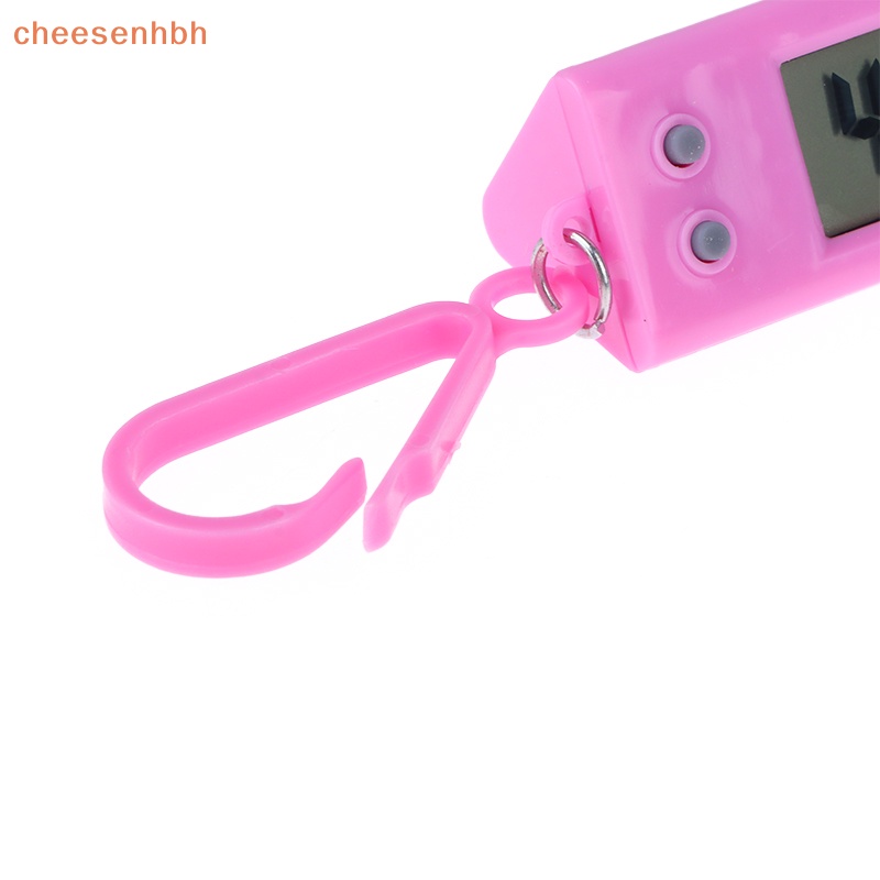 Cheehbh Đồng hồ kỹ thuật số tam giác điện tử Hiển thị thời gian Quà tặng cho nam và nữ Học sinh Đồng hồ thi Móc khóa VN