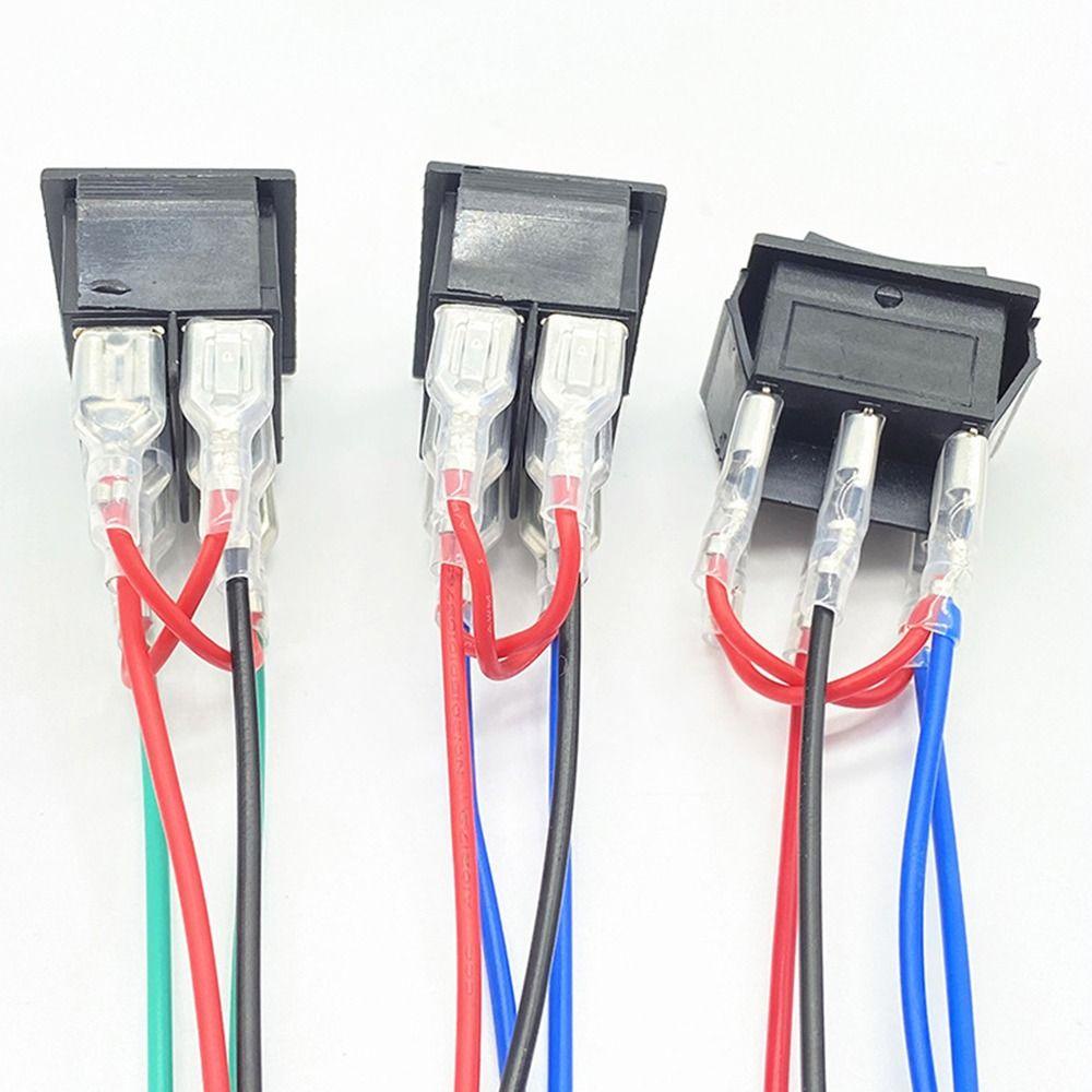 VVDZA Động cơ đảo chiều phân cực tạm thời, Công tắc đặt lại tự động 6 chân 220V 10A, Đặt lại đôi 3 vị trí ô tô điều khiển động cơ