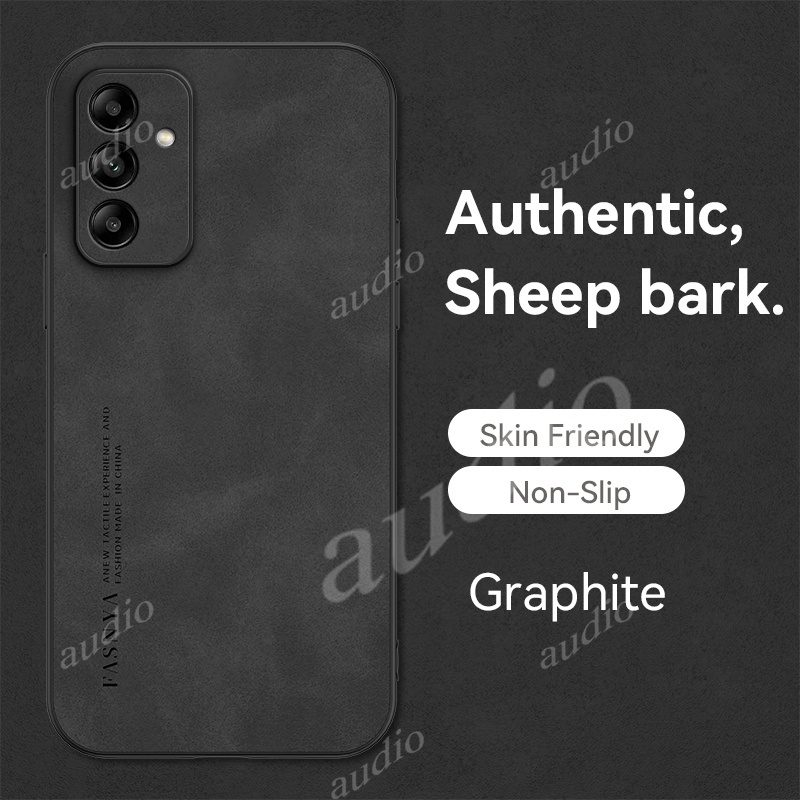 Dành Cho Samsung Galaxy S24 S23 Fe Plus Ultra 5G 2024 Ốp Lưng Da Cừu Da Sang Trọng Da Mặt Sau Cho Samsung S24Fe S23Fe SamsungS23 SamsungS24 Fe 5G TPU Da Mờ Vỏ Điện Thoại Silicon
