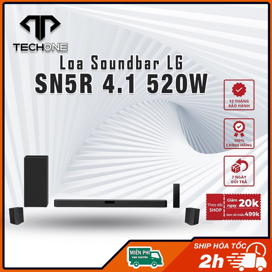 Loa thanh soundbar LG SN5R 4.1 520W Và LG S60TR 440W 5.1CH hàng ...