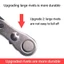 NOTE1 Tuốc nơ vít hai chiều, có ổ cắm hàng loạt Tuốc nơ vít Ratchet 36 răng, Ổ cắm hàng loạt thực tế Xoay góc phải Tuốc nơ vít hẹp Khoảng cách không gian nhỏ