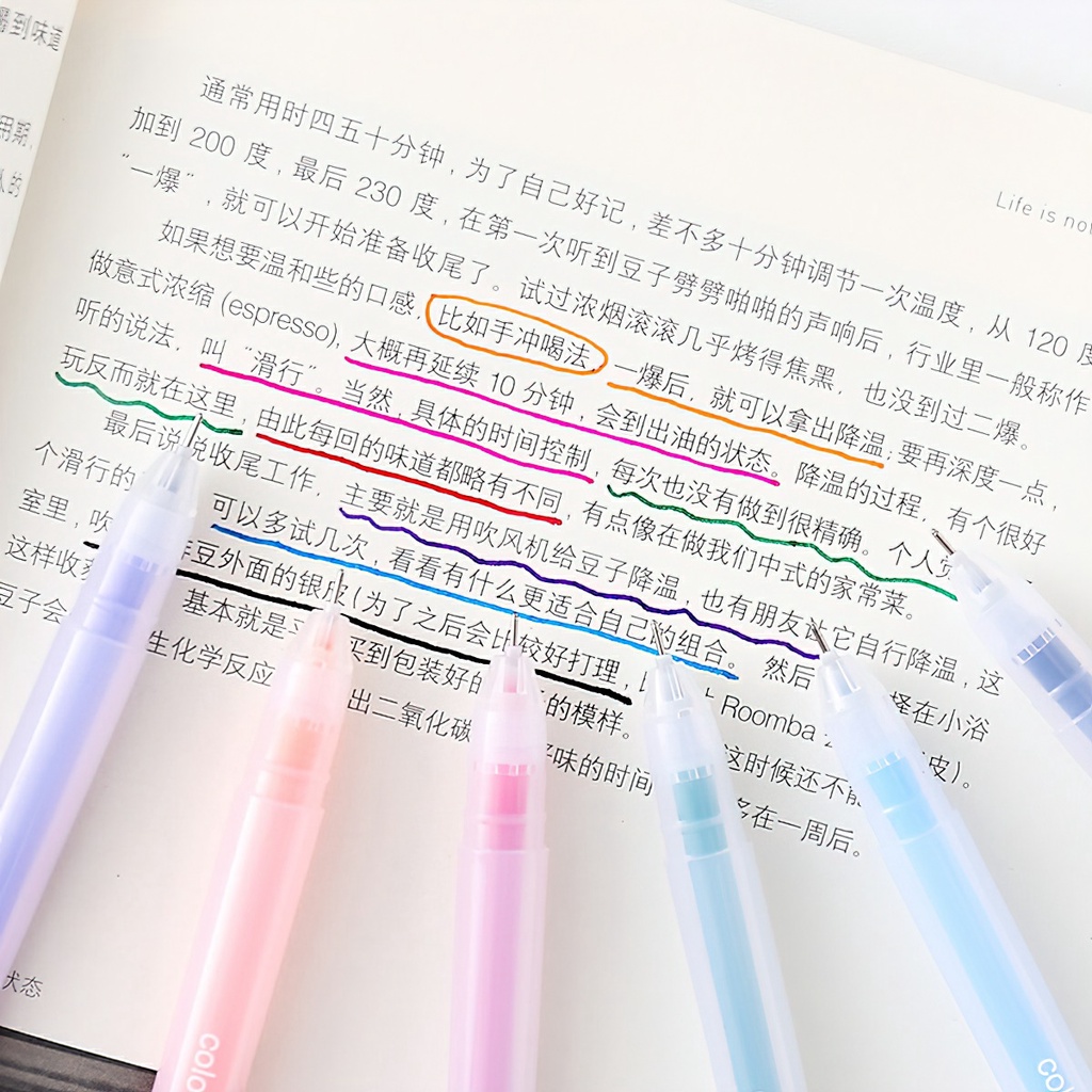 Bút mực gel cute , bút viết calligraphy ngòi 0.5mm nhiều màu dễ thương