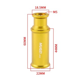 Giá đỡ đèn phát hành nhanh YONDR, Tấm bảo vệ mặt số phía sau xe đạp bằng hợp kim nhôm MTB, Phụ kiện xe đạp Anodization Trung tâm bền nhiều màu Công cụ cưỡi đèn phát hành nhanh
